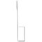 Ekena Millwork 5 1/2-in. W x 22-in. D x 34-in. H Legacy Architectural Grade PVC Knee Brace BRCP055X22X34LEC - alternate 3
